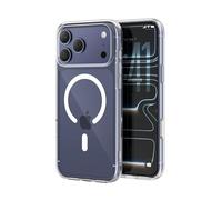 Belkin SheerForce Clear MagSafe Compatible iPhone 17 Pro Max Case with Slim Design & Anti-Scratch Treated Coating - Magnetic, Transparent, & Shockproof Protective iPhone Case - Clear