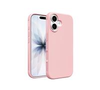 Belkin SheerForce Clear Phone Case for iPhone 17, Ultra-Slim | SheerForce Protect Series, dual-layer design, textured buttons, side grooves for grip, soft pink colorway, Magnetic