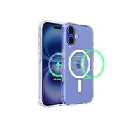 Belkin SheerForce iPhone 16 Case, MagSafe Compatible Phone Case with Slim Design & Anti-Scratch Treated Coating - Magnetic, Transparent, & Shockproof Protective iPhone - Clear