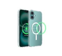 Belkin SheerForce iPhone 16 Plus Case, MagSafe Compatible Phone Case with Slim Design & Anti-Scratch Treated Coating - Magnetic, Transparent, & Shockproof Protective iPhone Case - Clear