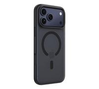 Belkin SheerForce Grip MagSafe Compatible iPhone 17 Pro Max Case with Slim Design & Anti-Slip Side Lines - Magnetic, Transparent, & Shockproof Protective iPhone Case - Black