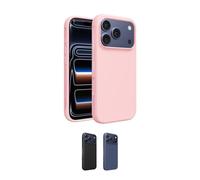 Belkin SheerForce Protect MagSafe Compatible iPhone 17 Pro Max Case with Slim Design & Anti-Scratch Treated Coating - Magnetic, Transparent, & Shockproof Protective iPhone Case - Pink