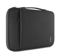 Belkin Slim Protective Sleeve with Carry Handle and Zipped Storage for Chromebooks, Netbooks and Laptops Upto 14 inch - Black