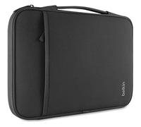 Belkin Slim Protective Sleeve with Carry Handle and Zipped Storage for Chromebooks, Netbooks and Laptops Upto 13 inch - Black