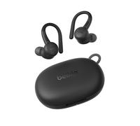 Belkin SoundForm ActiveFit Wireless Earphones with Built-in Microphone, USB-C Fast Charging, 36H Battery Life, IP54 Water Resistance - Bluetooth Earbuds for iPhone, iPad, Galaxy, Pixel, & More - Black