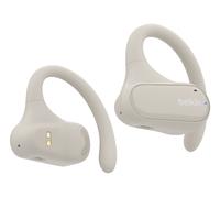 Belkin SoundForm ClearFit Open-Ear Headphones, lightweight wireless earphones with ENC, Bluetooth earbuds with ear hooks, clear calls, 26H playtime, IPX5 running and gym headphones for sports - Sand