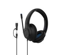 Belkin SoundForm Inspire Wired Over-Ear Headset for Kids, Online Learning & Travel w/Built-in Boom Mic, 85dB Safe Volume Limit - USB-C & 3.5mm - Compatible w/iPhone, iPad, Galaxy & More - Black