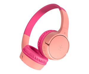 Belkin SoundForm Mini Headset Wireless Head-band Calls/Music USB Type-C Pink