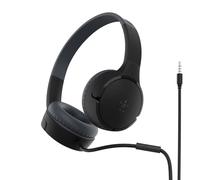 Belkin SoundForm Mini Wired On-Ear Headphones For Kids - Black