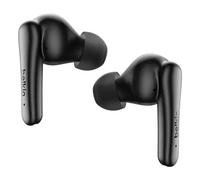 Belkin SoundForm Rhythm ANC True Wireless Earbuds with Built-in Microphone, USB C Fast Charging, 28H Battery Life, IPX5 Water Resistance, Bluetooth Earbuds for iPhone, Galaxy, Pixel, etc. - Black