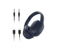 Belkin SoundForm Surround Bluetooth Over-Ear Headphones, Environmental Noise Cancelling Headphones, Wireless with 60H Playtime and Soft Ear Cups for iPhone, Galaxy, iPad, Travel, Home or Office, Blue