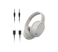Belkin SoundForm Surround Bluetooth Over-Ear Headphones, Environmental Noise Cancelling Headphones, Wireless with 60H Playtime and Soft Ear Cups for iPhone, Galaxy, iPad, Travel, Home or Office, Sand