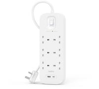 Belkin SRB002af2M Extension Lead 6-Socket 2m White