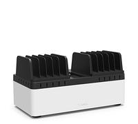 Belkin Store and Charge Go with Fixed Slots Including 2 Surge Protectors for Power Supply - Black/White