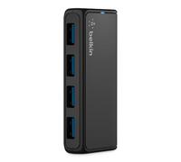 Belkin SuperSpeed USB 3.0 4-Port Hub | USB expansion hub, high-speed data transfer, plug and play, peripherals, desktop