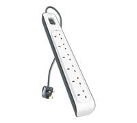 Belkin 6 Socket 2m Surge Protected Extension Lead