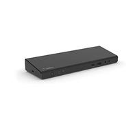Belkin Triple Display DisplayLink Docking Station Hub with 3 HDMI Ports, 2 DisplayPorts, for Triple 4K Display with 85W Power Delivery, Gigabit Ethernet, 3.5mm Mic/Speaker, 1 USB C and 5 USB A Ports