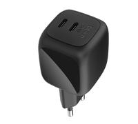 Belkin Ultra-Compact GaN Dual USB-C PD 3.0 / PPS 50W Mains power supply