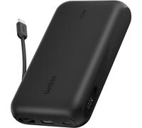 Belkin UltraCharge 20000mAh Power Bank with USB-C Cable and Display - Black