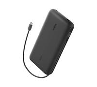 Belkin UltraCharge Pro Power Bank 25000mAh, Portable Charger with Integrated USB C Cable, 158W USB PD - Fast Charging Battery Pack for MacBook Pro, iPhone, iPad Pro, Galaxy, Pixel & More - Black