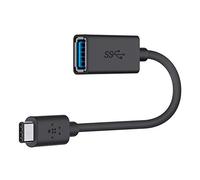 Belkin F2CU036btBLK USB cable USB 3.2 Gen 1 (3.1 Gen 1) USB C USB A Black