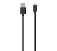 Belkin USB A - Micro-USB 2m USB cable USB 2.0 Micro-USB B Black