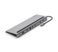 Belkin USB-C 11-in-1 Multiport Dock HDMI DisplayPort VGA 3 x USB-A RJ-45 SD and MicroSD card readers 3.5mm USB-C PD