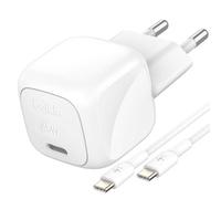 Belkin Compact USB-C Wall Charger (45W) + USB-C Cable, Fast Charger for Apple iPhone 16, 15, 14, Plus, Pro, Pro Max, Samsung Galaxy S25 Series, S24, Pixel 9, iPad, AirPods and More - White