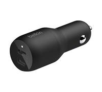Belkin USB-C PD Car Charger 36W (Dual 18W USB-C Power Delivery Car Charger for iPhone 14 and 13 series, Samsung, Google and more)