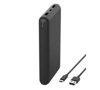 Belkin USB C Portable Charger 20000mAh, 20K Power Bank with USB Type C Input Output Port and 2 USB A Ports with Included USB C to A Cable for iPhone, Galaxy, Pixel, iPad, AirPods and More - Black