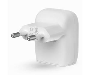 Belkin USB-C Power Delivery 20W AC Charger, PD 3.1 PPS Certification, Compact Design, USB C Charger for iPhone Air, iPhone 16, iPad, Samsung Galaxy, Google Pixel