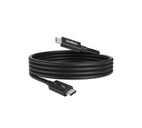 Belkin USB-C Thunderbolt 5 Cable w/ 240W Power Delivery, Bandwidth Boost Up to 120Gbps, 3x Faster Data Transfer and 4K UHD Display Resolution, 3.3ft - Intel-Certified Fast Charging USB-C Cable - Black