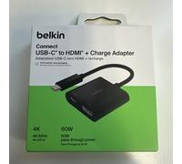 Belkin AVC002BTBK laptop dock/port replicator USB 3.2 Gen 1 (3.1 Gen 1) Type-C Black
