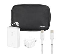 Belkin USB-C Travel Bundle 10K PowerBank 30W Wall Charger+Travel Pouch