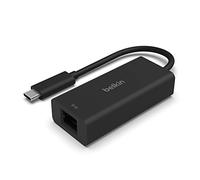 Belkin USB Type C to 2.5 Gb Ethernet Adapter, USB-IF Certified Thunderbolt 3 & 4 / USB-C to LAN Network Adapter Compatible with MacBook Pro/Air, iPad Pro, XPS, Surface, and Other USB-C Devices