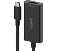 Belkin USB Type C to HDMI 2.1 Adapter Tethered 4.33in Cable 8K Chromebook Macboo