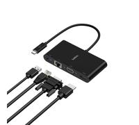 Belkin AVC005BTBK laptop dock/port replicator Wired USB 3.2 Gen 1 (3.1 Gen 1) Type-C Black