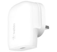 BELKIN WCA005MYWH WALL CHARGER, USB-C, PD 3.0 PPS, 30W