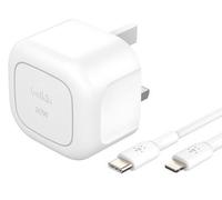 Belkin WCA008MY1MWH-B5 mobile device charger Mobile phone, Tablet White USB Fast charging Indoor
