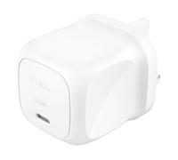 Belkin USB-C Plug 65W, Fast Charging Wall Charger, Type C Phone Charger - Compatible with Apple iPhone 16/15/14/13, Galaxy S25, Google Pixel 9, MacBook, iPad, AirPods, Chromebook, & More - White