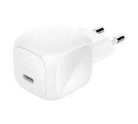 Belkin Compact USB-C Wall Charger (45W) Fast Charger with USB-C Power Delivery for Apple iPhone 16, 16 Plus, 16 Pro, 16 Pro Max, 15 Series, Samsung Galaxy S25, iPad, AirPods and More - White