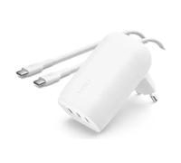 Belkin WCC002VFWH. Charger type: Indoor Power source type: AC Charger compatibility: Laptop Smartphone Tablet USB Type-C ports quantity: 3 Fast charging. Product colour: White