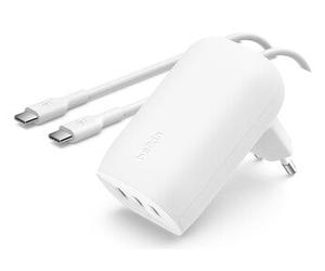Belkin WCC002VFWH mobile device charger Laptop, Smartphone, Tablet White AC Fast charging Indoor