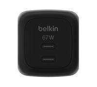 Belkin WCH020KQBK 67W USB-C GaN Dual Wall