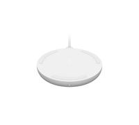 Belkin WIA001BTWH mobile device charger Telephone White AC Wireless charging Fast charging Auto
