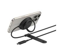 Belkin WIA014HQBK mobile device charger Headphones Smartphone Black USB Wireless charging Fast charging Indoor