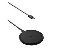 Belkin Wireless Charging Pad 15W - Qi Charger, Charging Station for Apple iPhone 16, iPhone 15/14/13 Series, AirPods, Samsung Galaxy S25, Galaxy S24, Pixel - 5ft Cable Included (No PSU) - Black
