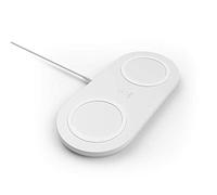 Belkin WIZ002MYWH 10W AC Auto Dual Wireless Mobile Device Charger - White