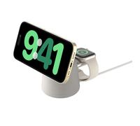 Belkin 2-in-1 Qi 15W MagSafe Wireless Charging Pad - Black