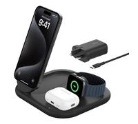Belkin WIZ029MYBK mobile device wireless charging receiver Earbuds Mobile phone/Smartphone Smartwatch USB Type-C